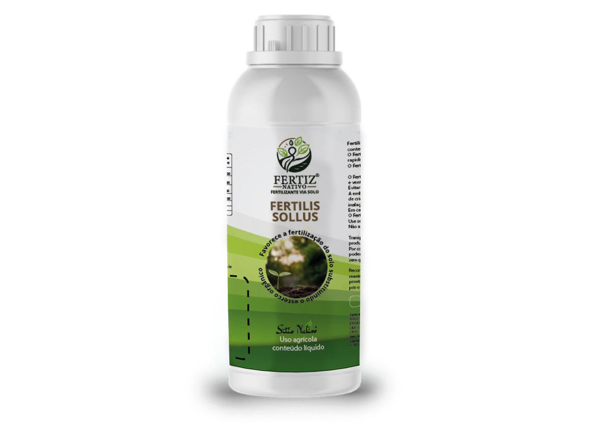 Adubo Fertilis Sollus Turfa Líquida 1 lt - Fertiz Nativo