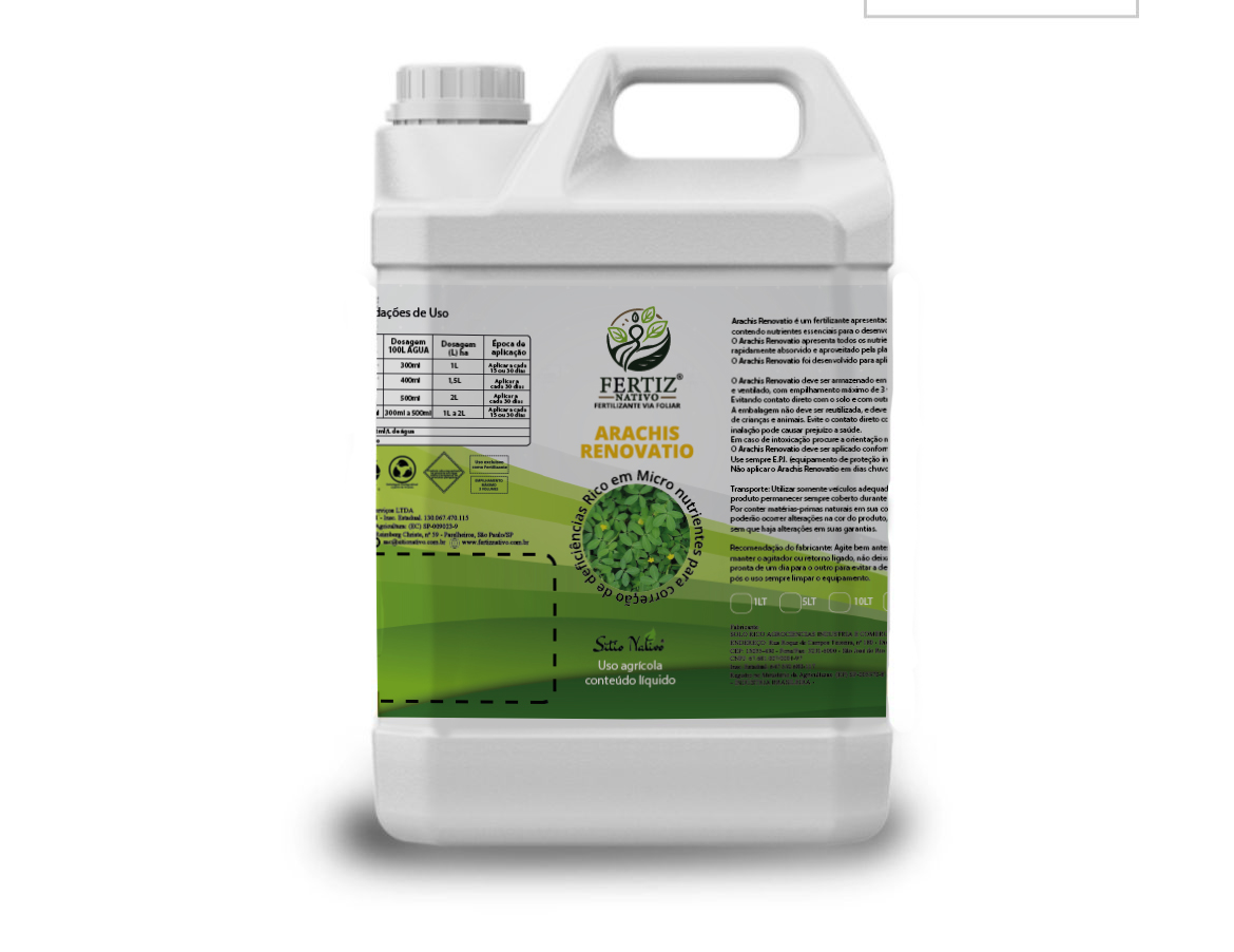 Fertilizante Arachis Renovatio 5 lt - Fertiz Nativo