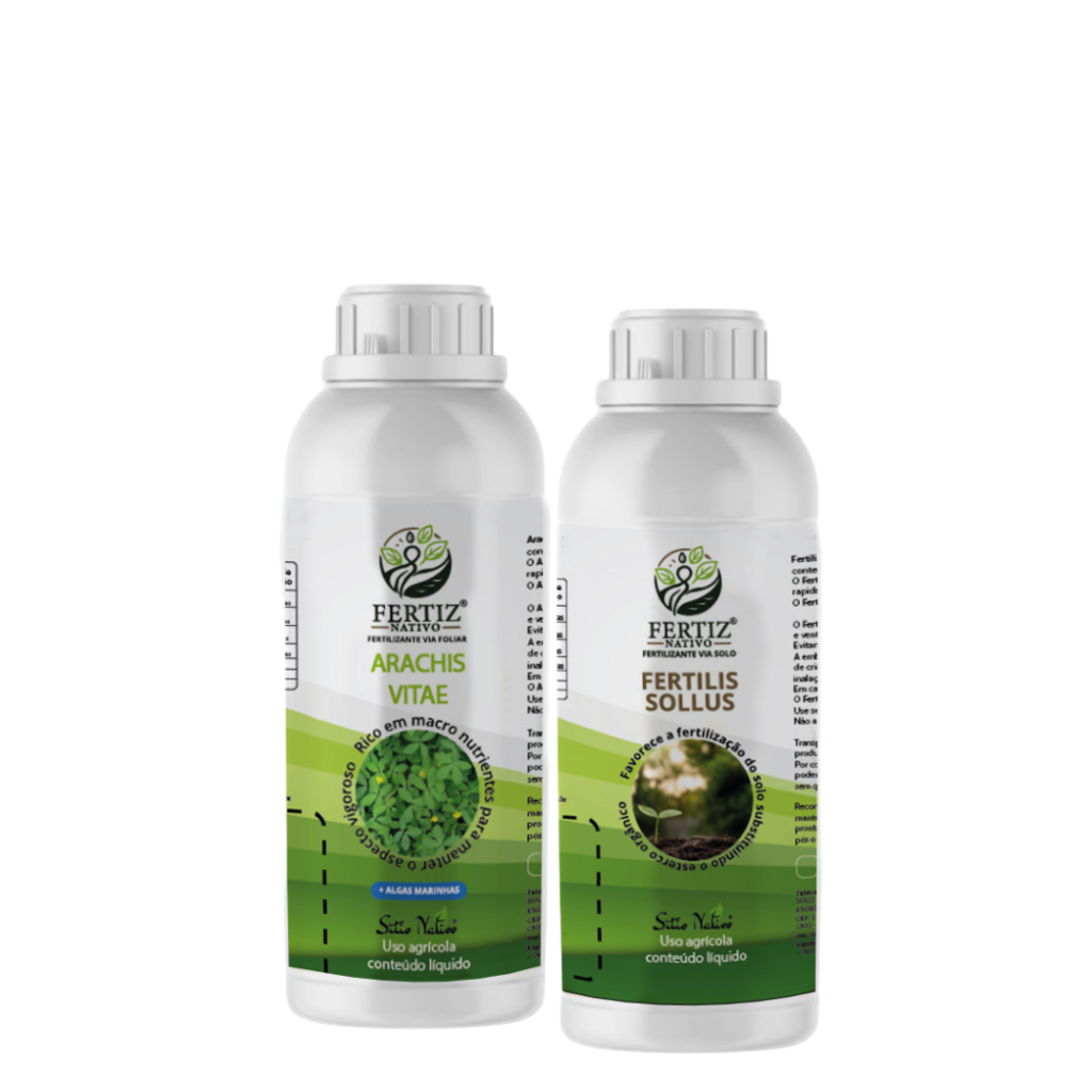 Kit Manutenção Fertiz Nativo Grama Amendoim e Jardim