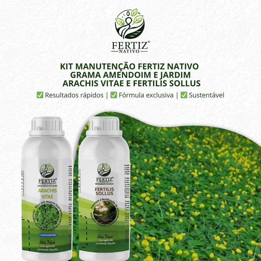 Kit Manutenção Fertiz Nativo Grama Amendoim e Jardim — foto 2