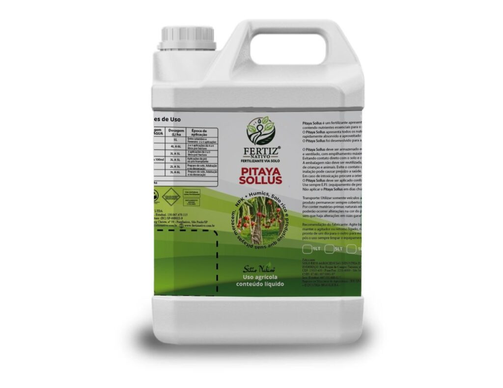 Fertilizante Pitaya Sollus 5 lt - Fertiz Nativo