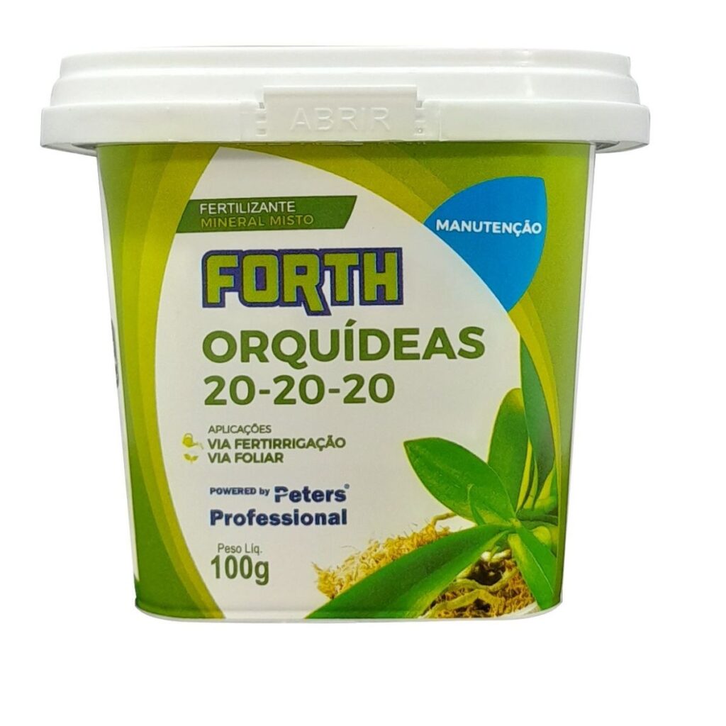 Fertilizante Forth Orquídeas Manutenção 100g - Nutrição Equilibrada