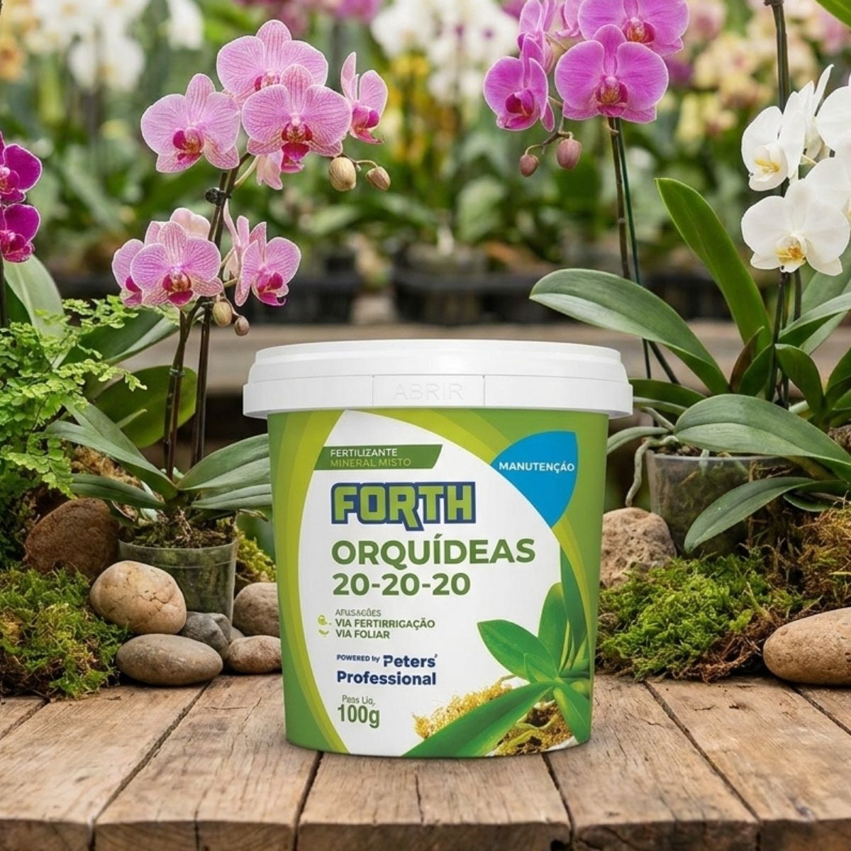 Fertilizante Forth Orquídeas Manutenção 100g - Nutrição Equilibrada — foto 4
