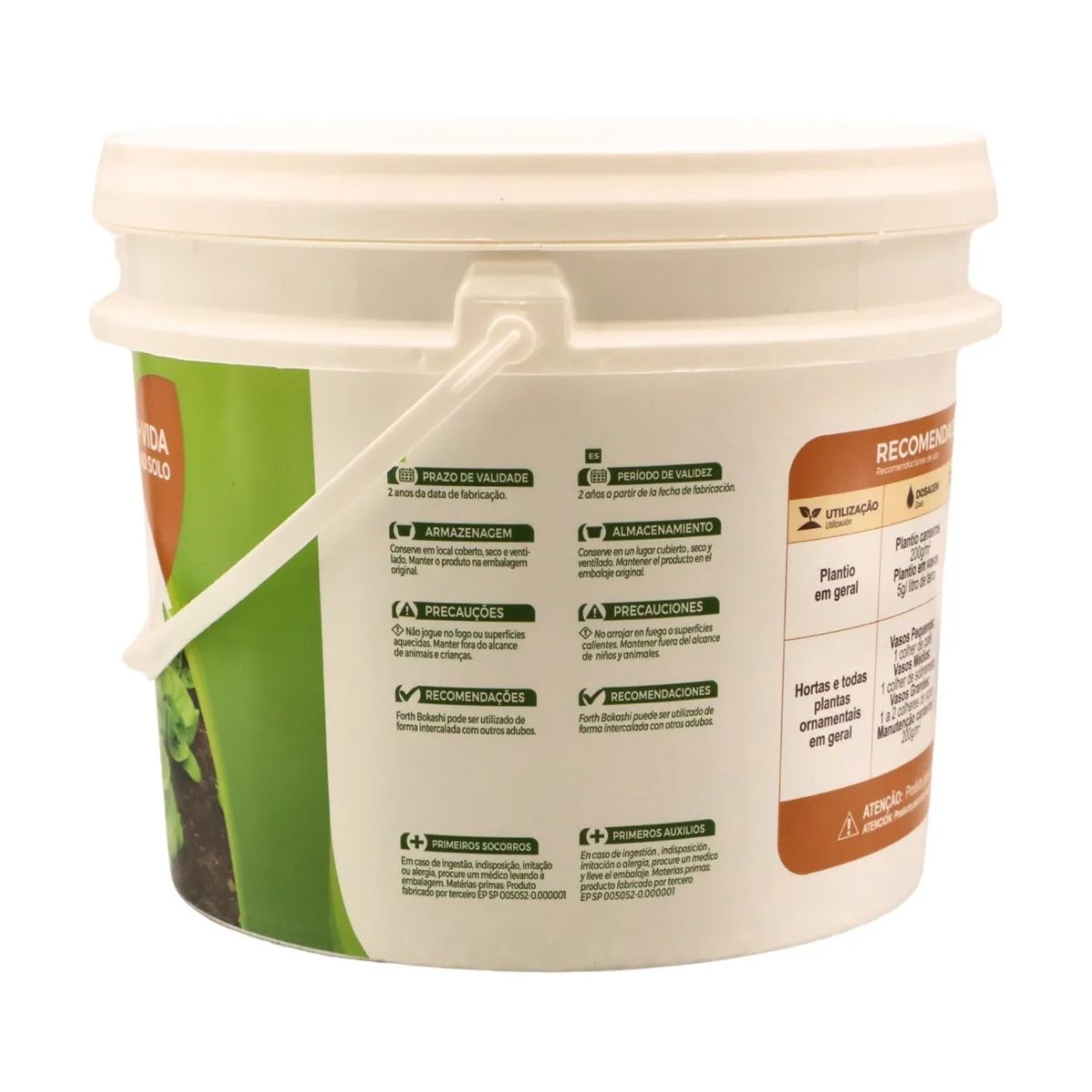 Fertilizante Forth Bokashi 1,5kg - O Legítimo Adubo Orgânico — foto 2