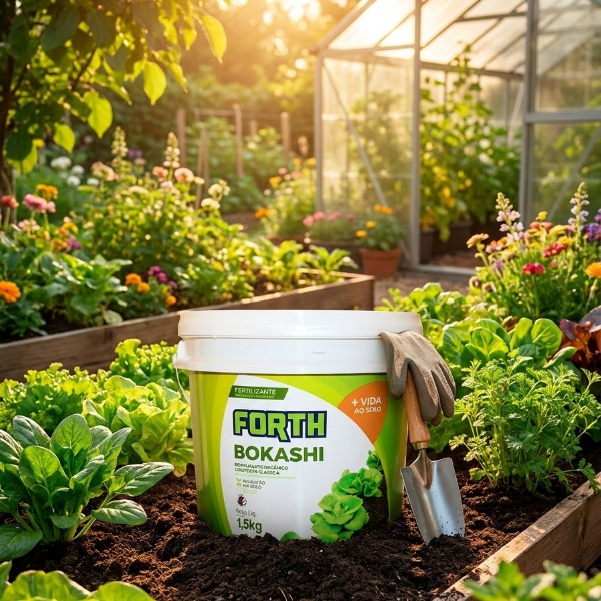 Fertilizante Forth Bokashi 1,5kg - O Legítimo Adubo Orgânico — foto 4