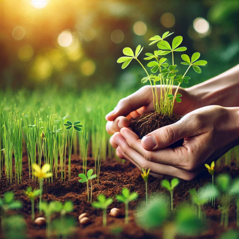 Plantio e Cuidados com Grama Amendoim Raiz Nua
