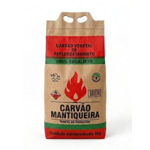 Carvão Mantiqueira 10kg 100% Eucalipto Direto Produtor