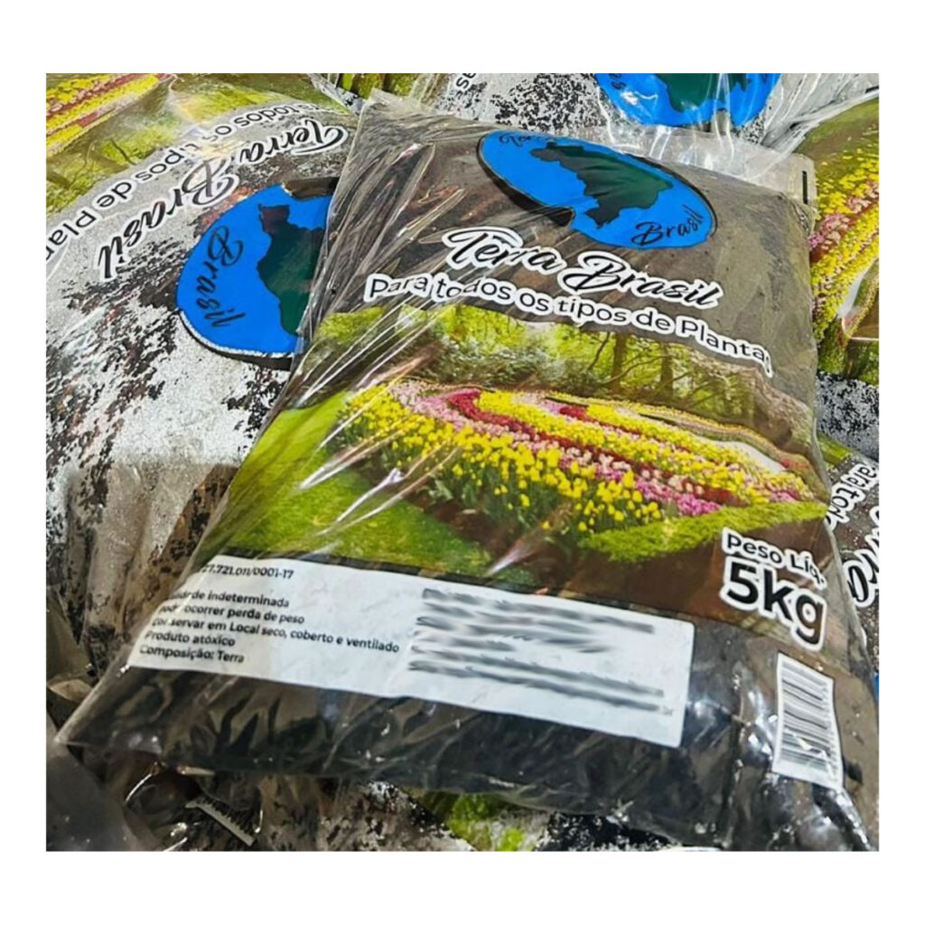 Terra Vegetal Preta Terra Brasil Sc 20Kg 33L