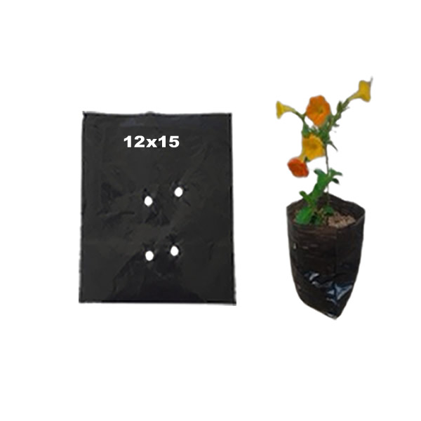 20kg Atacado Saquinhos Para Mudas Saco p/ Germinação 12x15cm