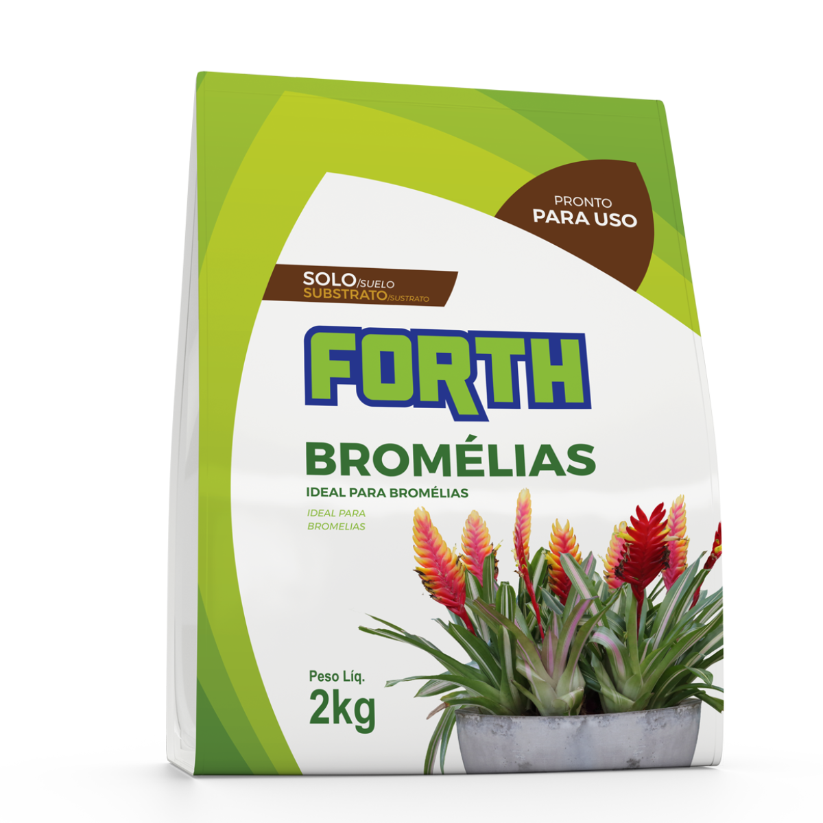Substrato para Bromélias Forth Jardim 2kg — foto 2
