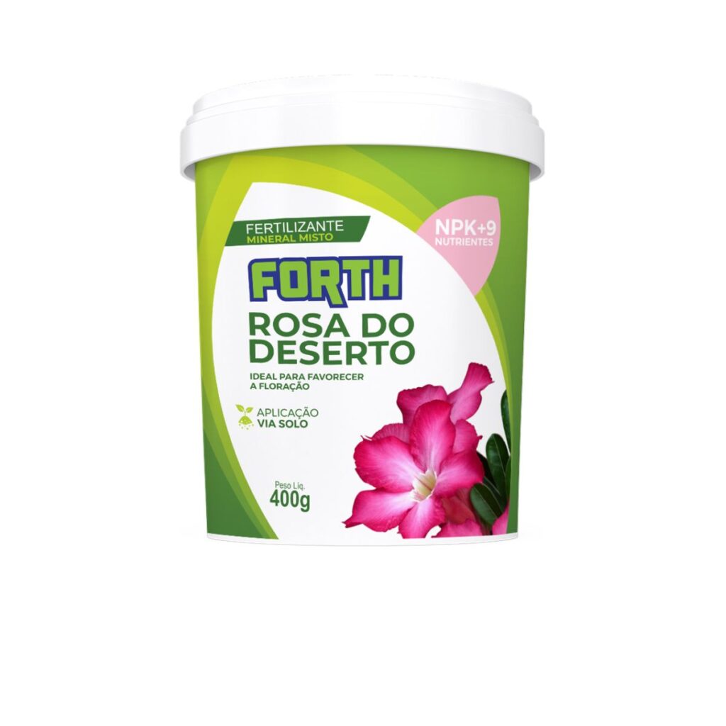 Adubo Fertilizante Mineral Misto Forth Rosa do Deserto 400g