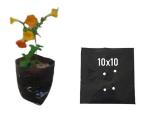 Saquinhos Para Mudas Saco para Germinação 10x10cm - 5kg