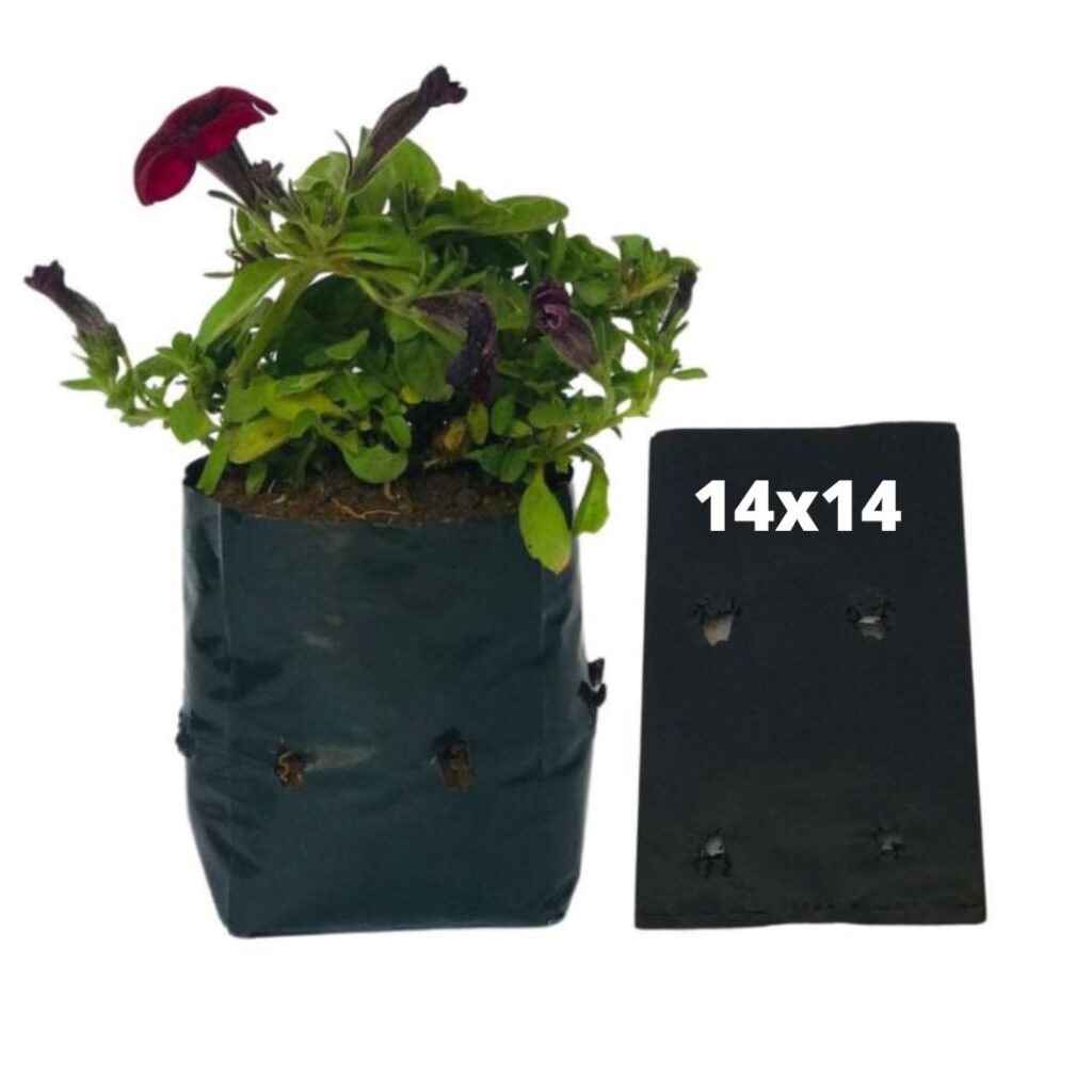 20kg Atacado Saquinhos Para Mudas Saco p/ Germinação 14x14cm