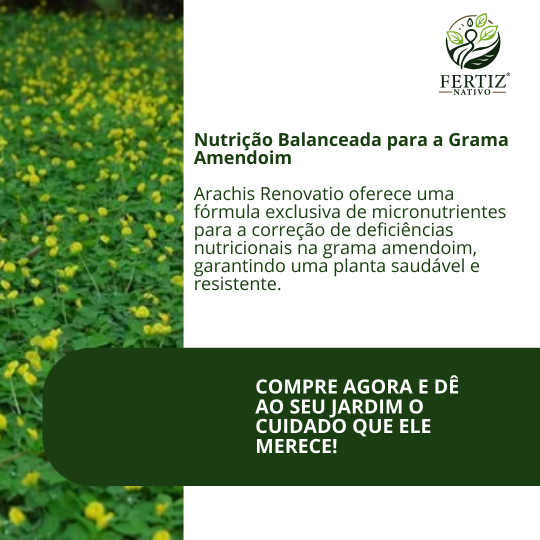 Fertilizante Arachis Renovatio Para Grama Amendoim 1 Lt — foto 3