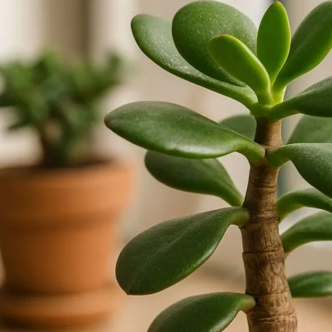 Mini Jade - Crassula Ovata - Atrai Sorte, Dinheiro, Prosperidade Pote 11 - Imagem 10
