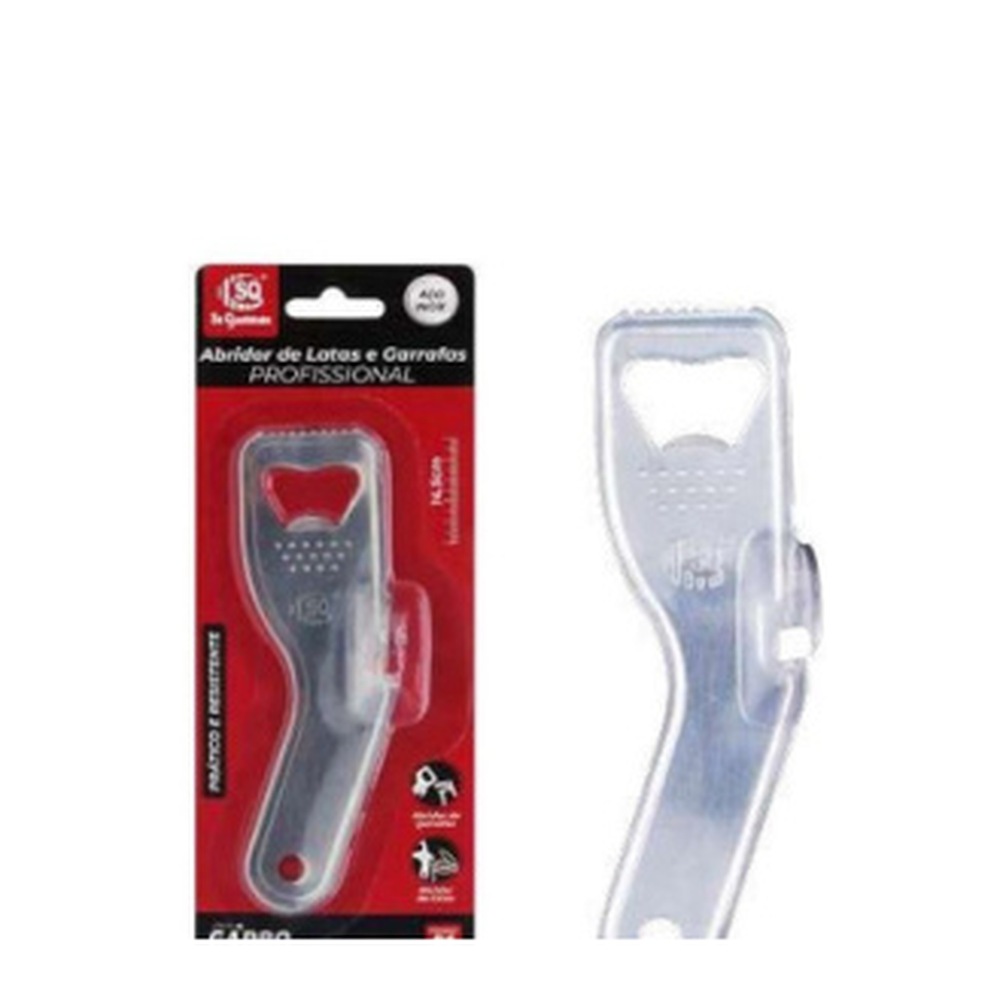 Abridor de Latas e Garrafas Aço Inox 14,5cm