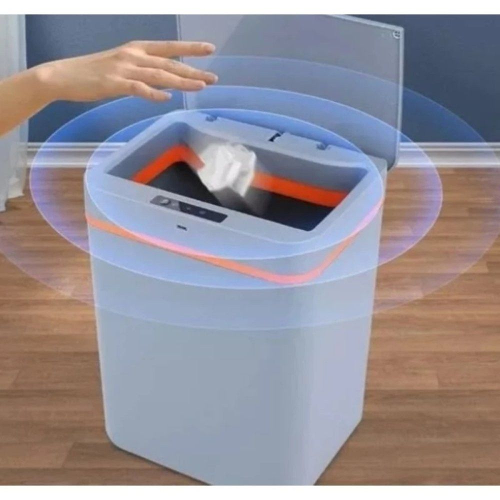 Lixeira Inteligente Sensor Automática 12L Top Rio - Imagem 5
