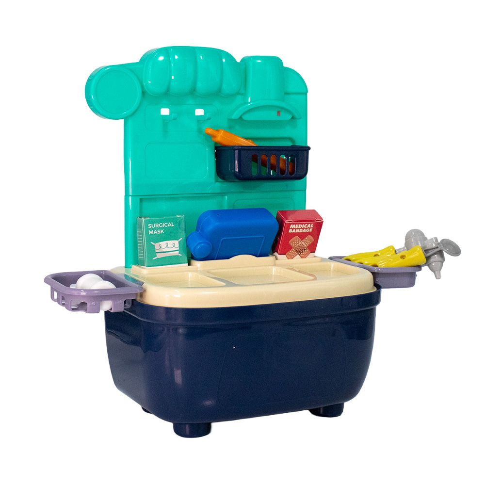 Maleta de Médico Infantil Brinquedo com Acessórios DDG - Imagem 2