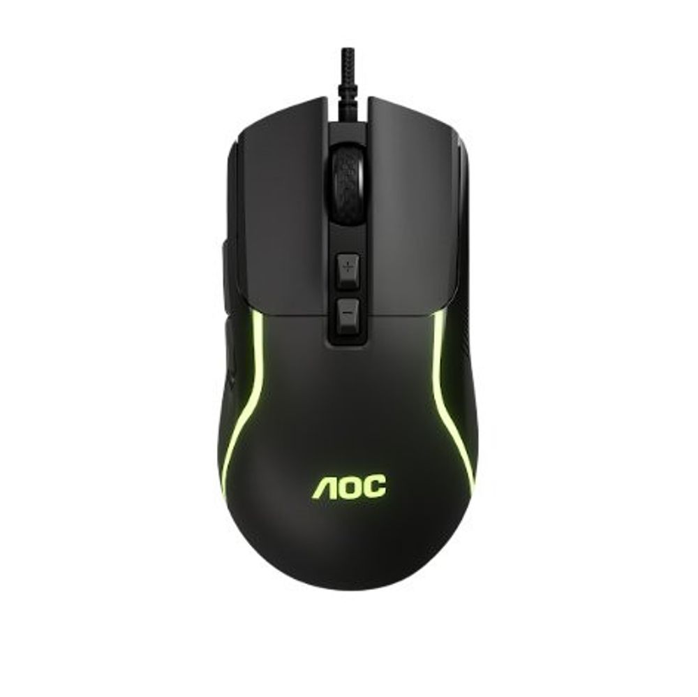 Mouse Gamer com Fio AOC Preto 6 Botões - Imagem 4