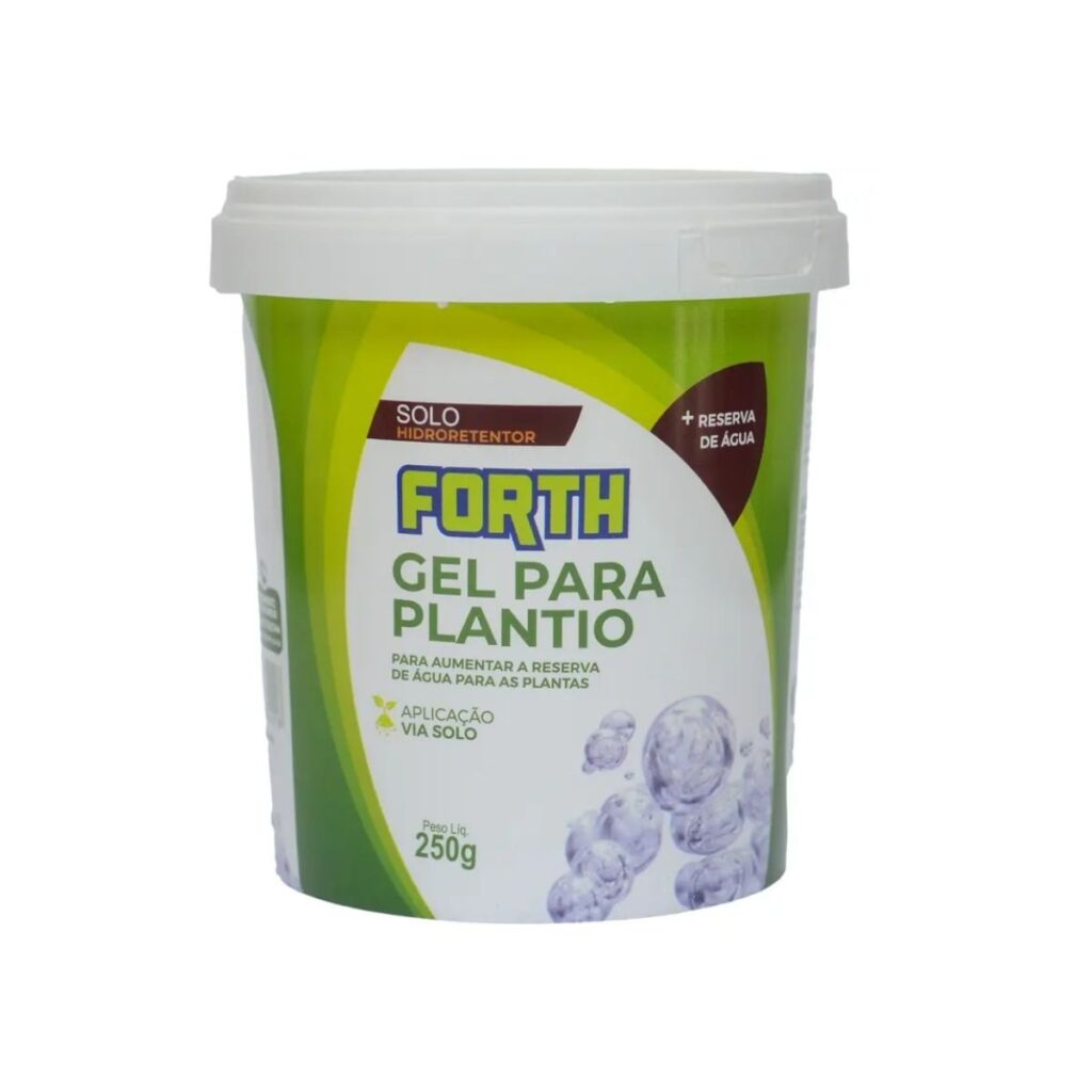 Forth Gel Para Plantio 250g - Retentor De Água Para Raízes