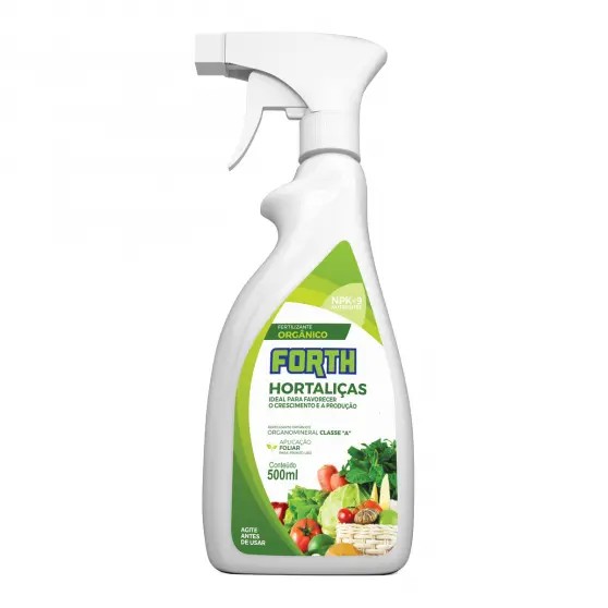 Fertilizante Forth Hortaliças Pronto Uso 500ml - Pulverizador