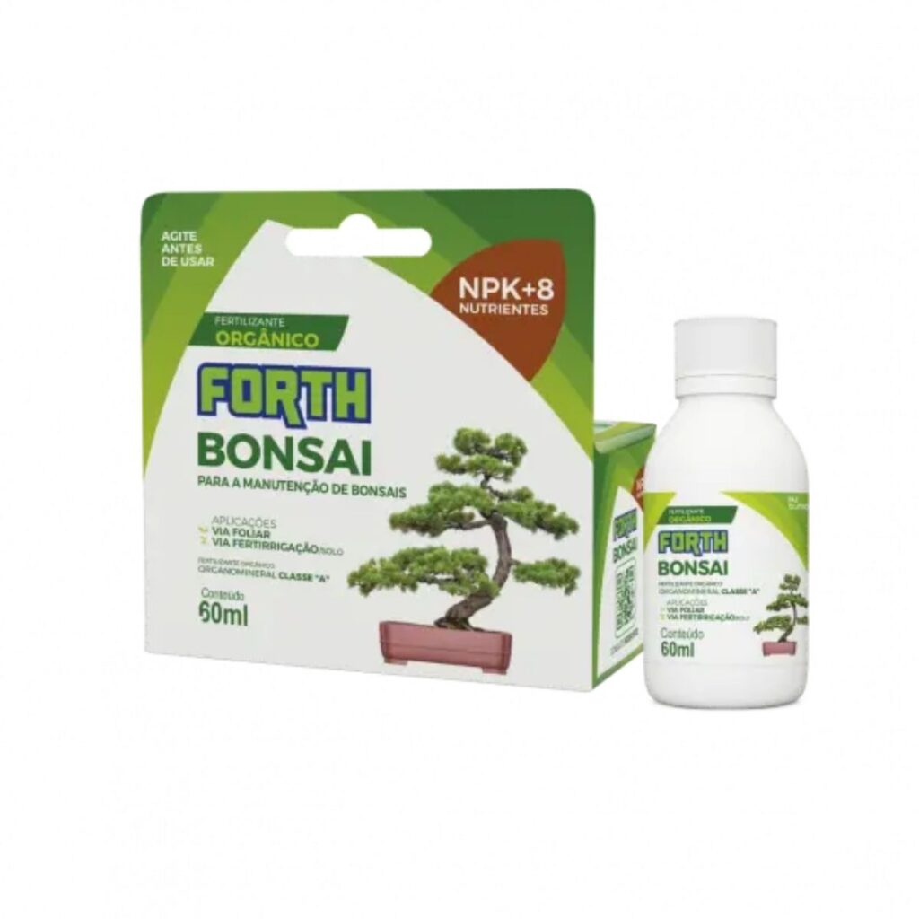 Fertilizante Forth Bonsai 60ml Nutrição Conc. E Equilibrada