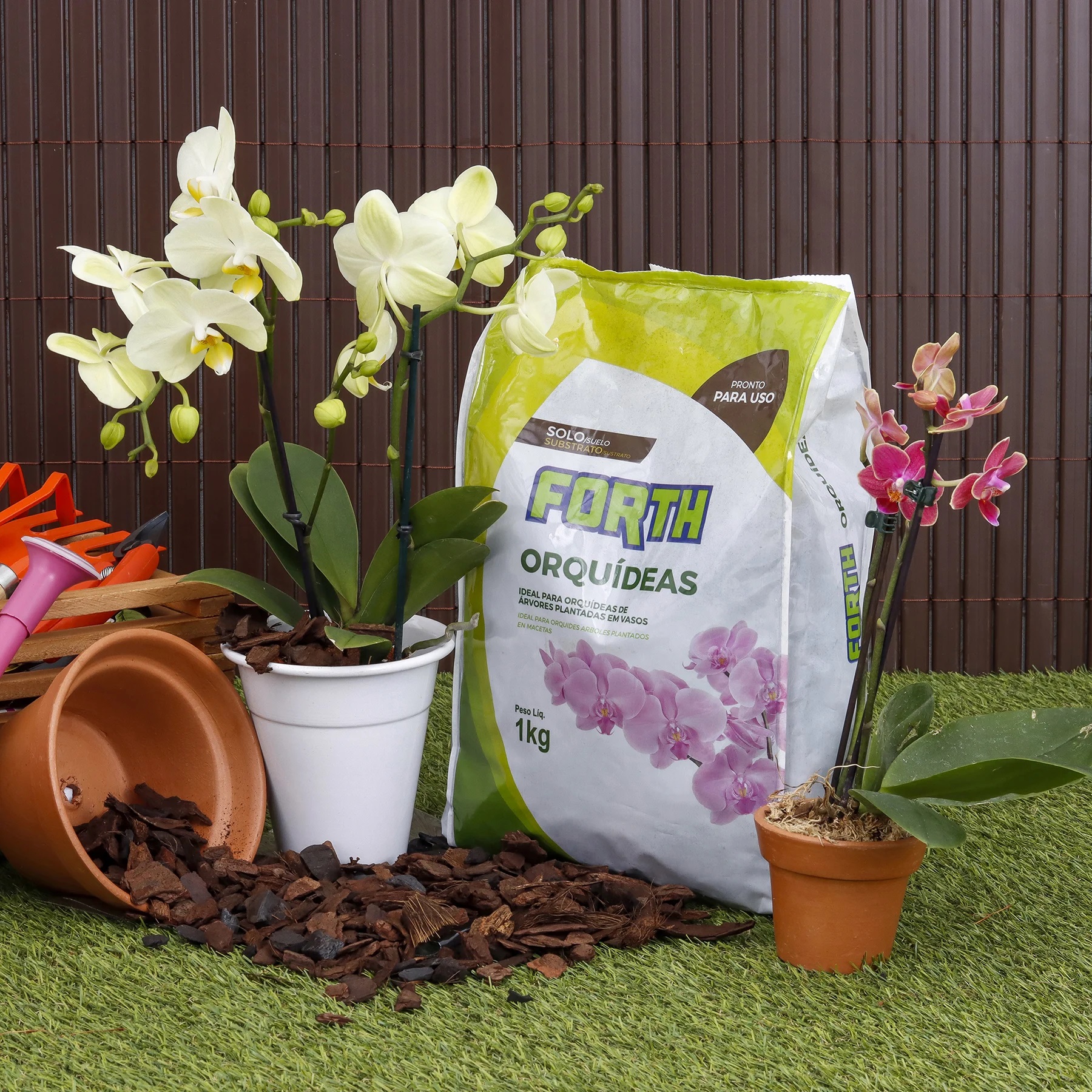 Substrato para Orquideas Forth Jardim 1kg - Imagem 3