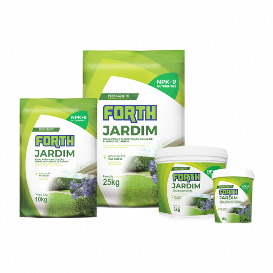 Fertilizante Forth Jardim 400g Gramado Jardineira Vaso - Imagem 2