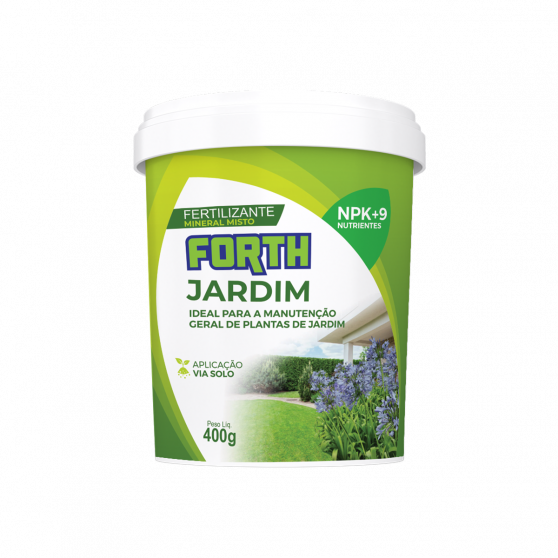 Fertilizante Forth Jardim 400g Gramado Jardineira Vaso