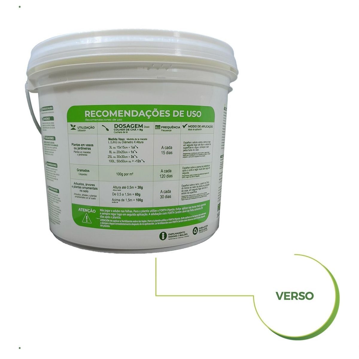 Fertilizante Forth Jardim 3kg Nutrição Completa Fortalecida - Imagem 2
