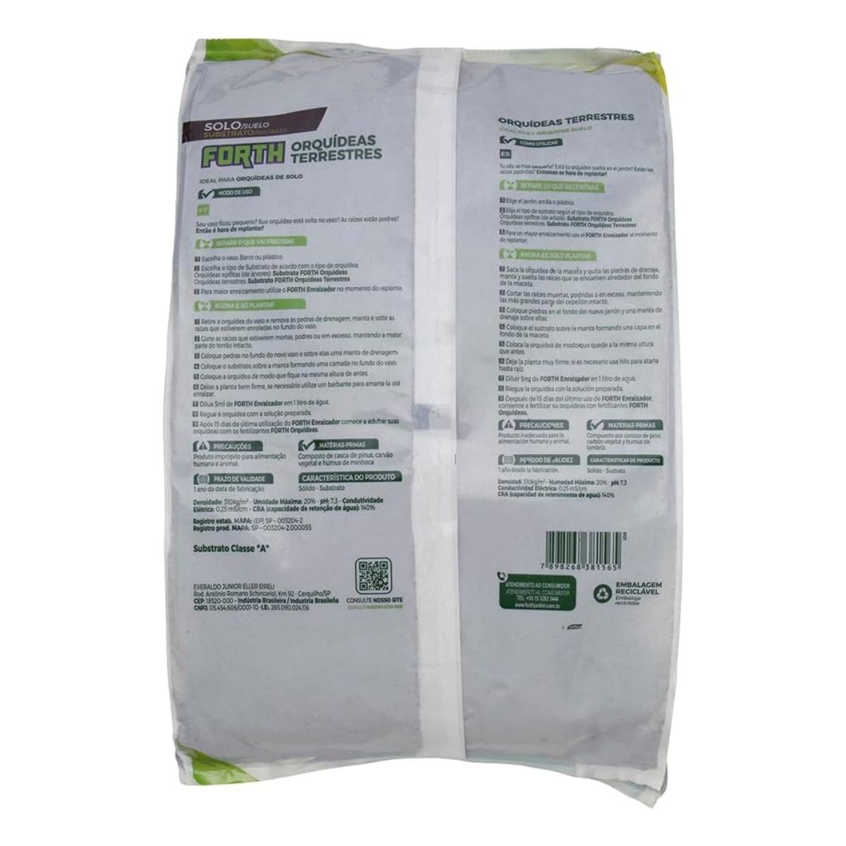 Substratro para Orquídeas Terrestres Forth Jardim 2kg - Imagem 4