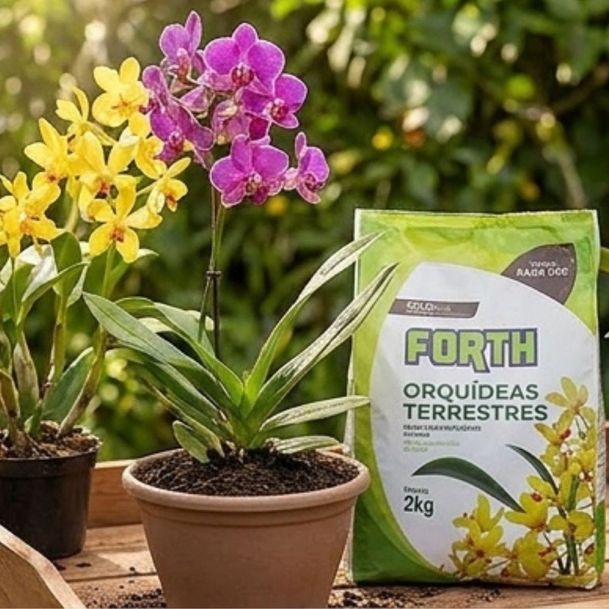 Substratro para Orquídeas Terrestres Forth Jardim 2kg - Imagem 5
