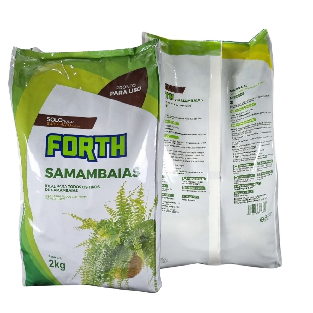 Substrato para Samambaias Forth Jardim 2kg - Imagem 3