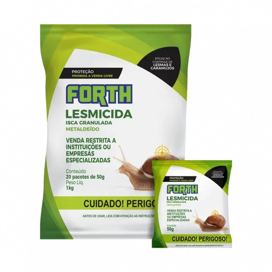 Forth Lesmicidas Sache 50G