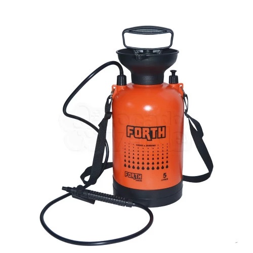 Pulverizador Manual Lateral 5 Litros Compressão Forth Jardim