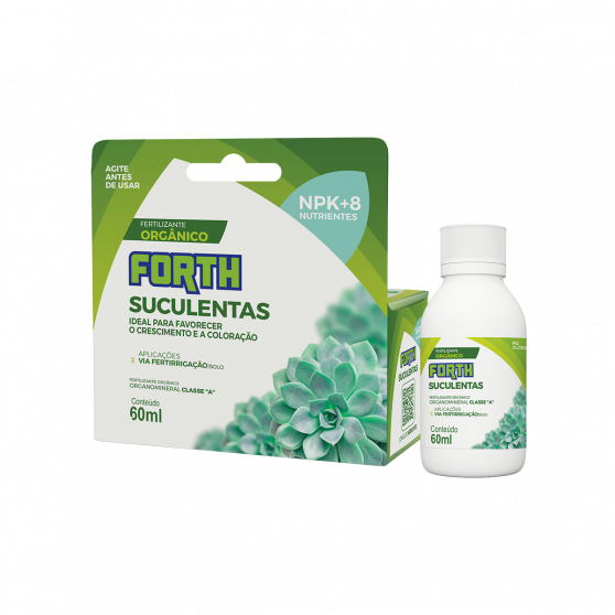 Fertilizante Forth Suculentas Concentrado 60ml