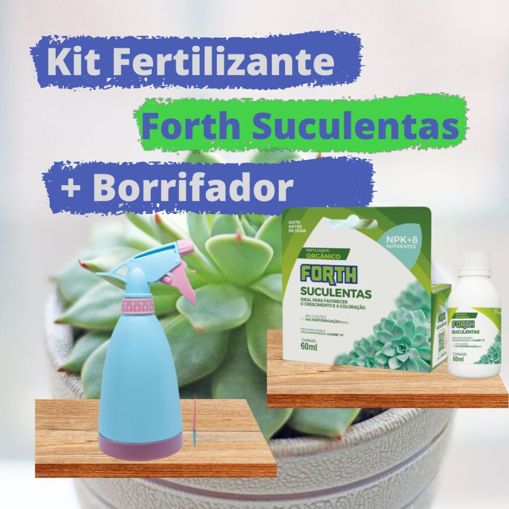 Kit Fertilizante Forth Suculentas Conc + Borrifador