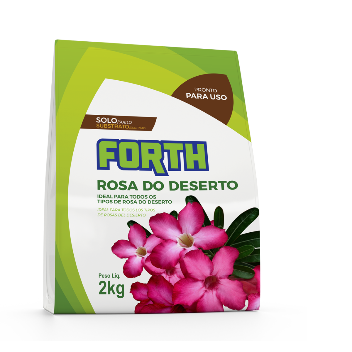Substrato para Rosa do Deserto Forth Jardim 2kg