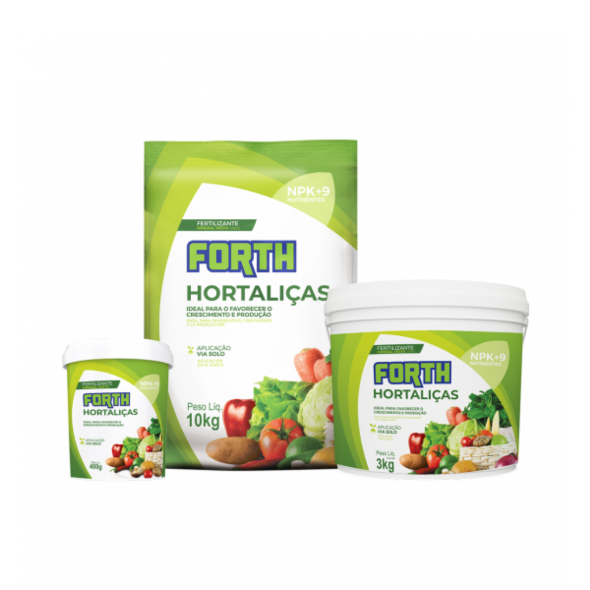 Fetilizante Forth Hortaliças 400g - Forth Jardim - Imagem 2