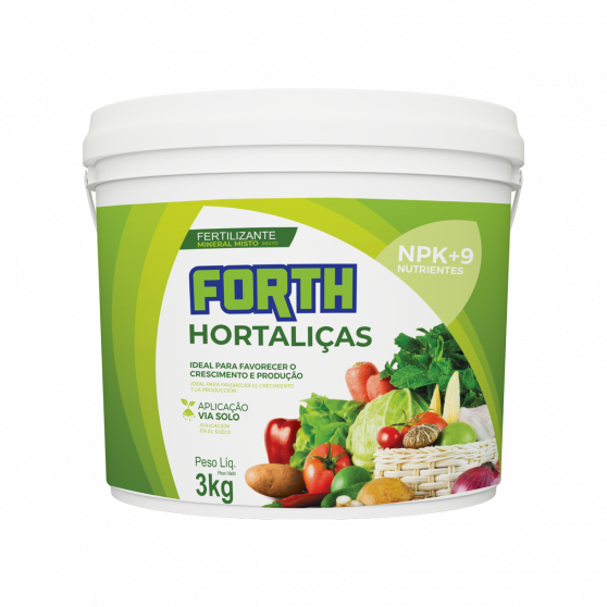 Adubo Fertilizante Forth Hortaliças 3kg