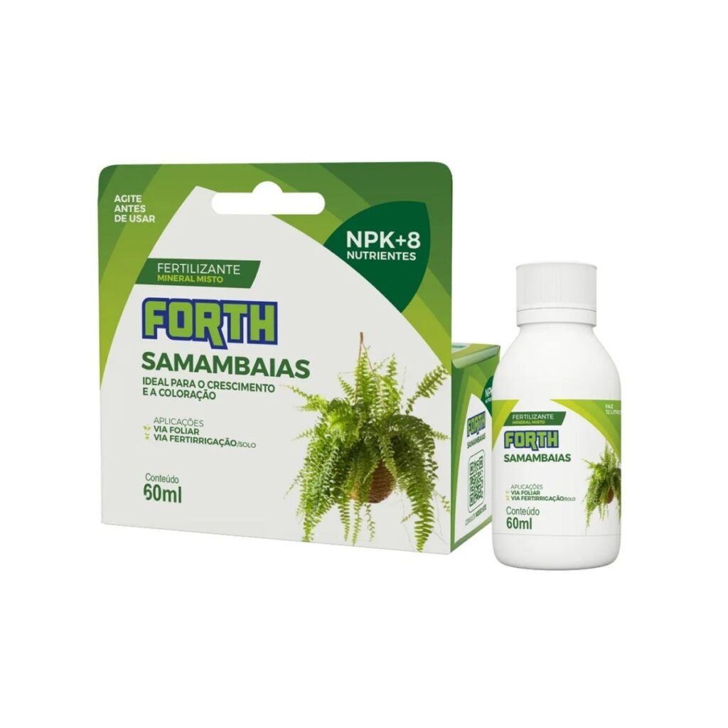 Fertilizante Forth Samambaia 60ml - Nutrição Concentrada