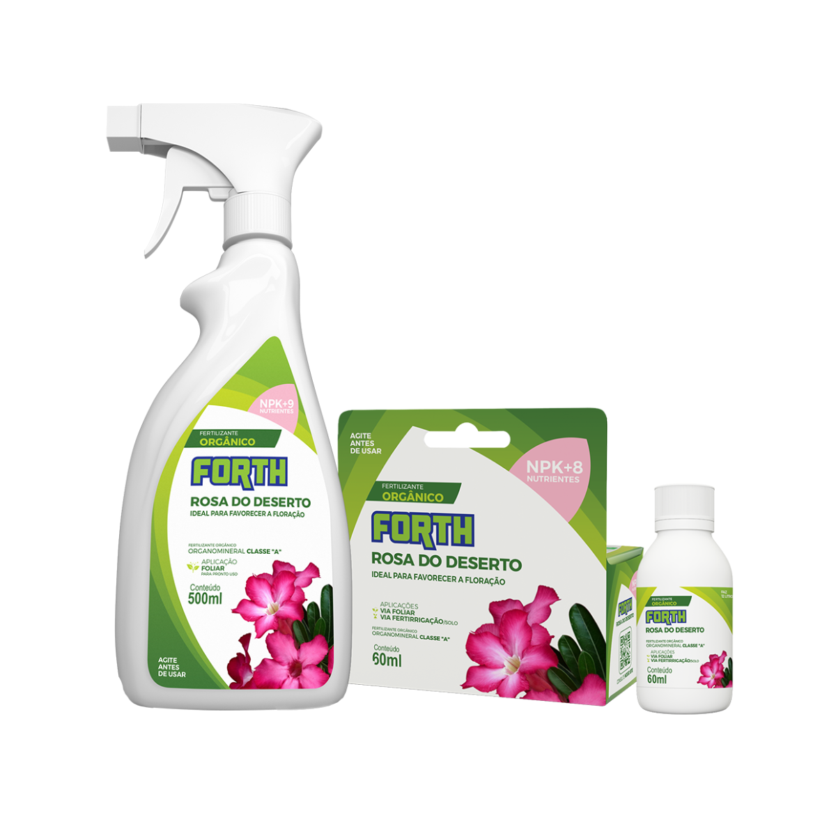 Pulverizador Adubo Fertilizante Rosa do Deserto 500ml - Imagem 2