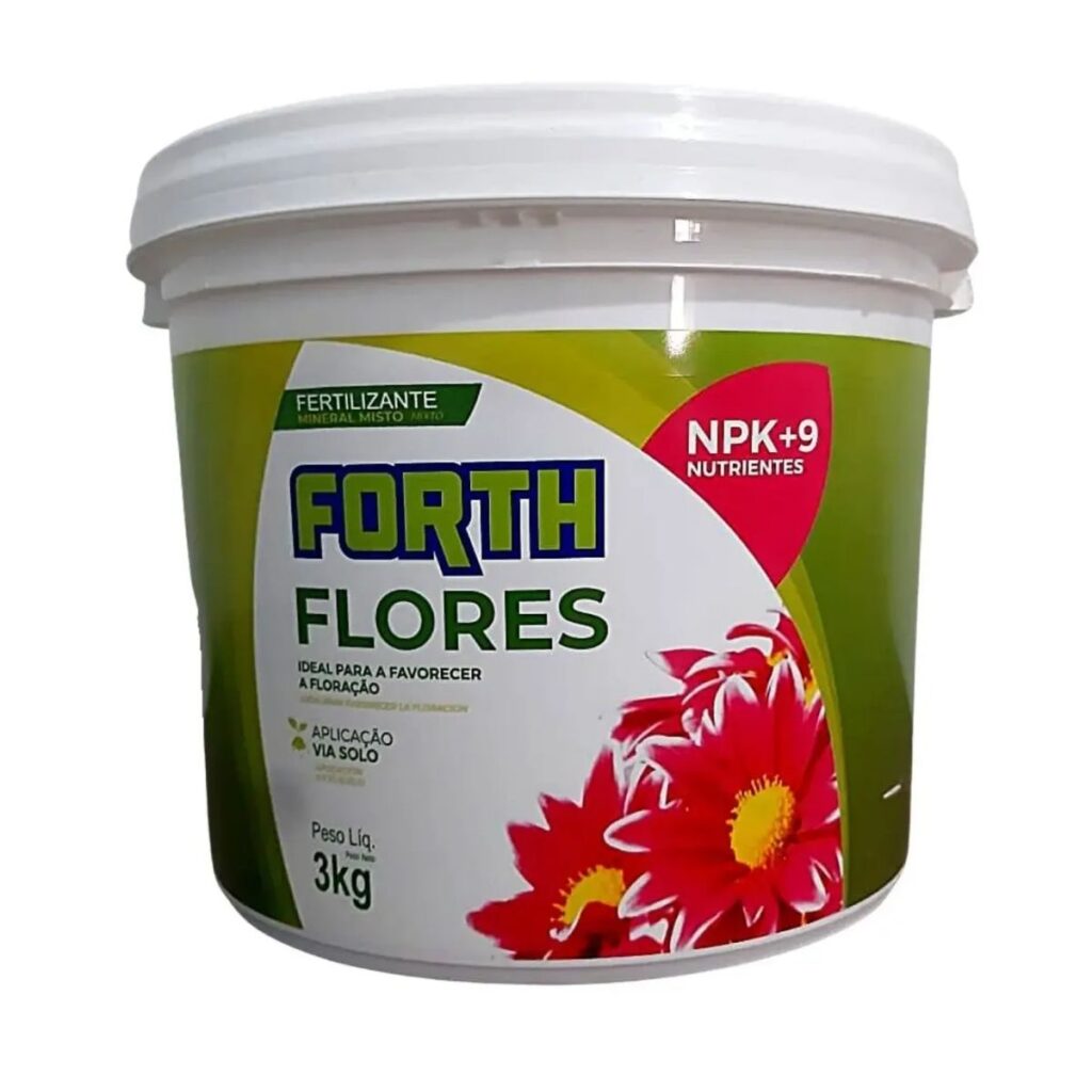 Fertilizante Forth Flores 3kg Nutrição Completa P/ Floração