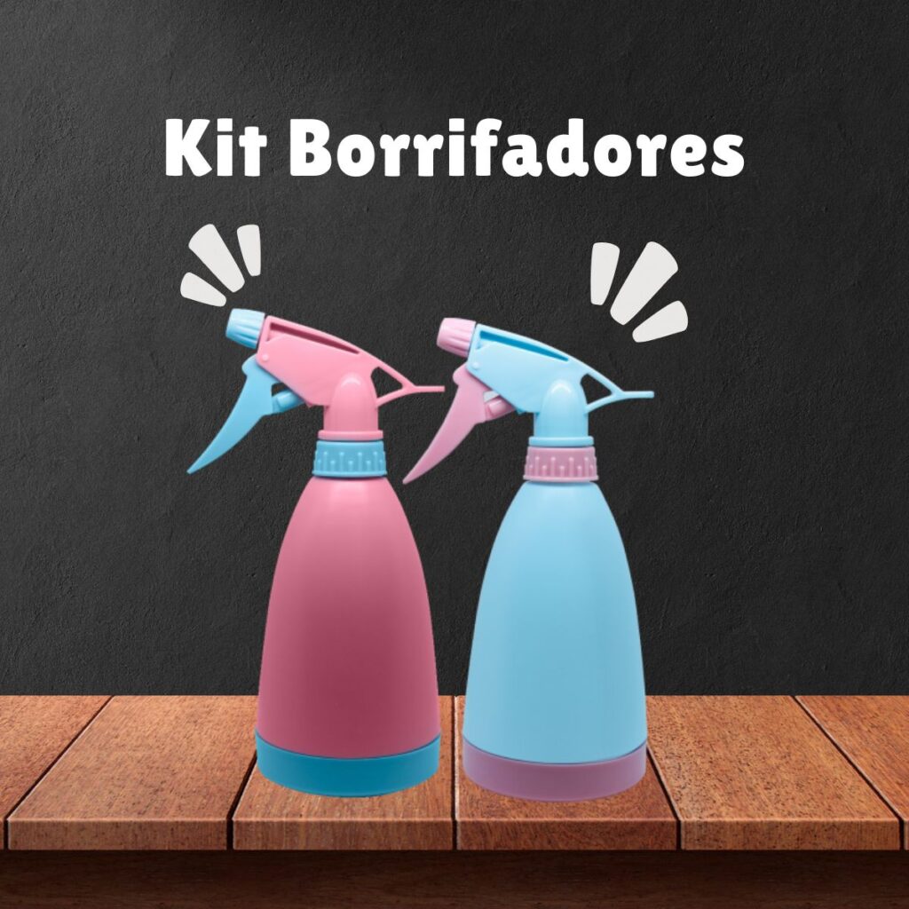 Kit Borrifadores Manual  Colorido 480ml Forth Jardim
