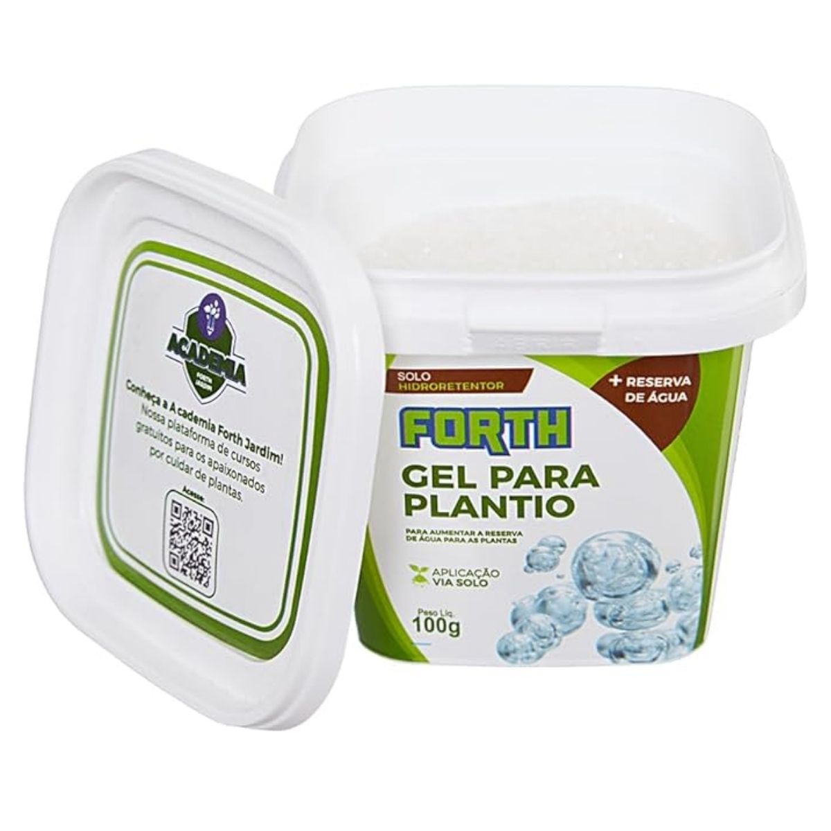Forth Gel Para Plantio 100g - Retentor De Água Para Raízes - Imagem 4