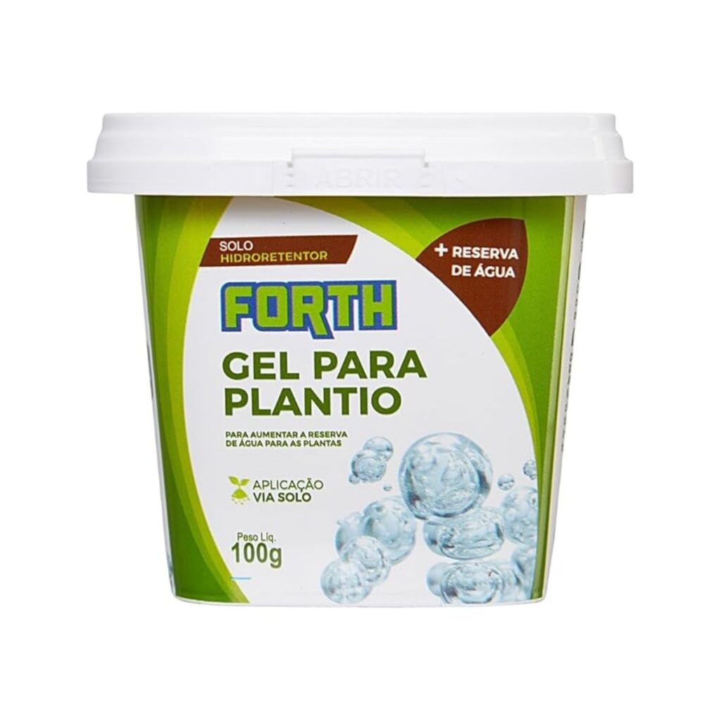 Forth Gel Para Plantio 100g - Retentor De Água Para Raízes