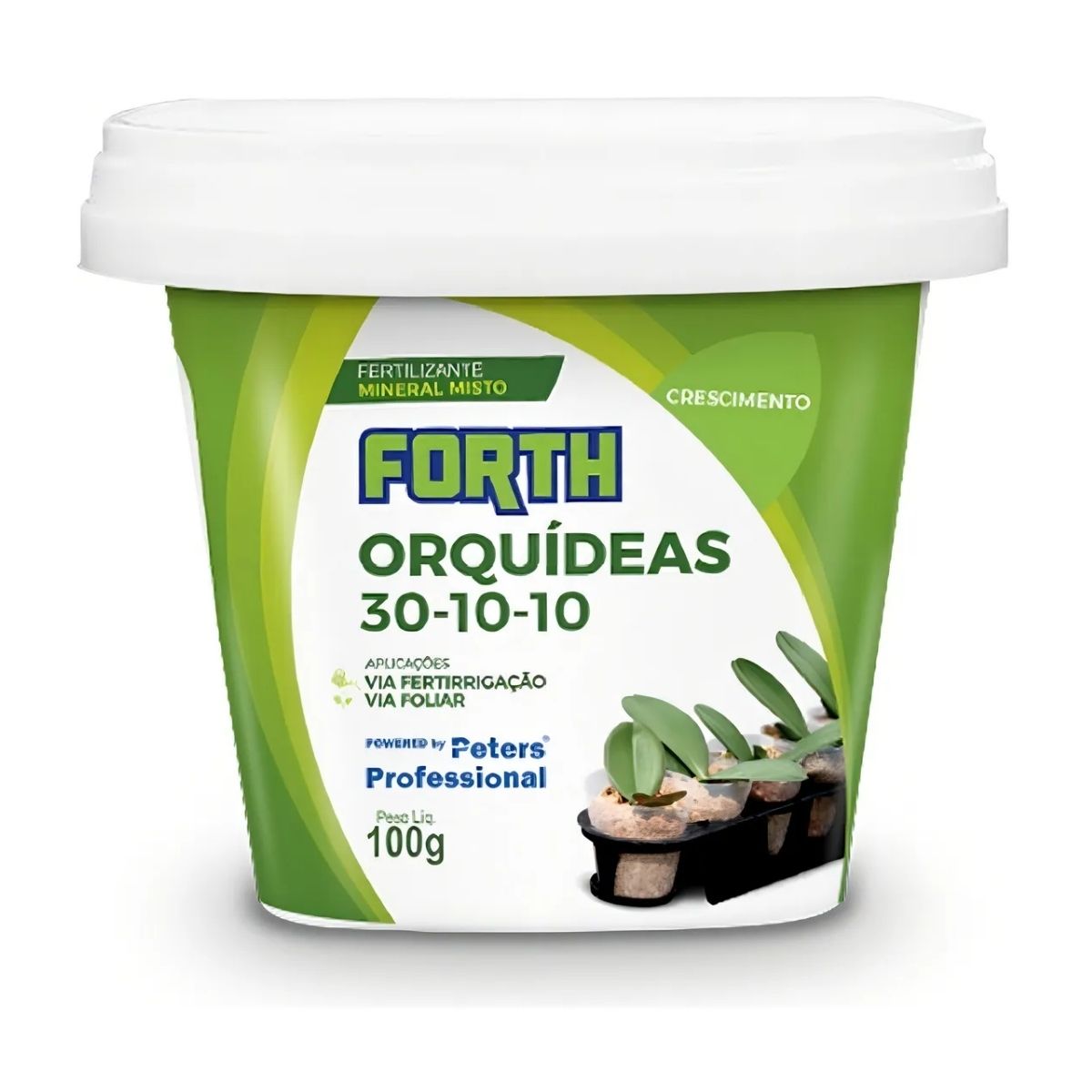 Fertilizante Forth Orquideas Crescimento 100g - Brotação