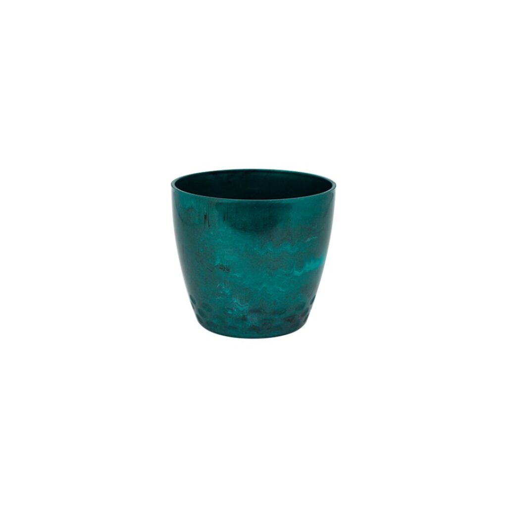 Vaso Cachepo Diamond N1 - Verde Guatemala  10,5 x 9,5cm - 700ML