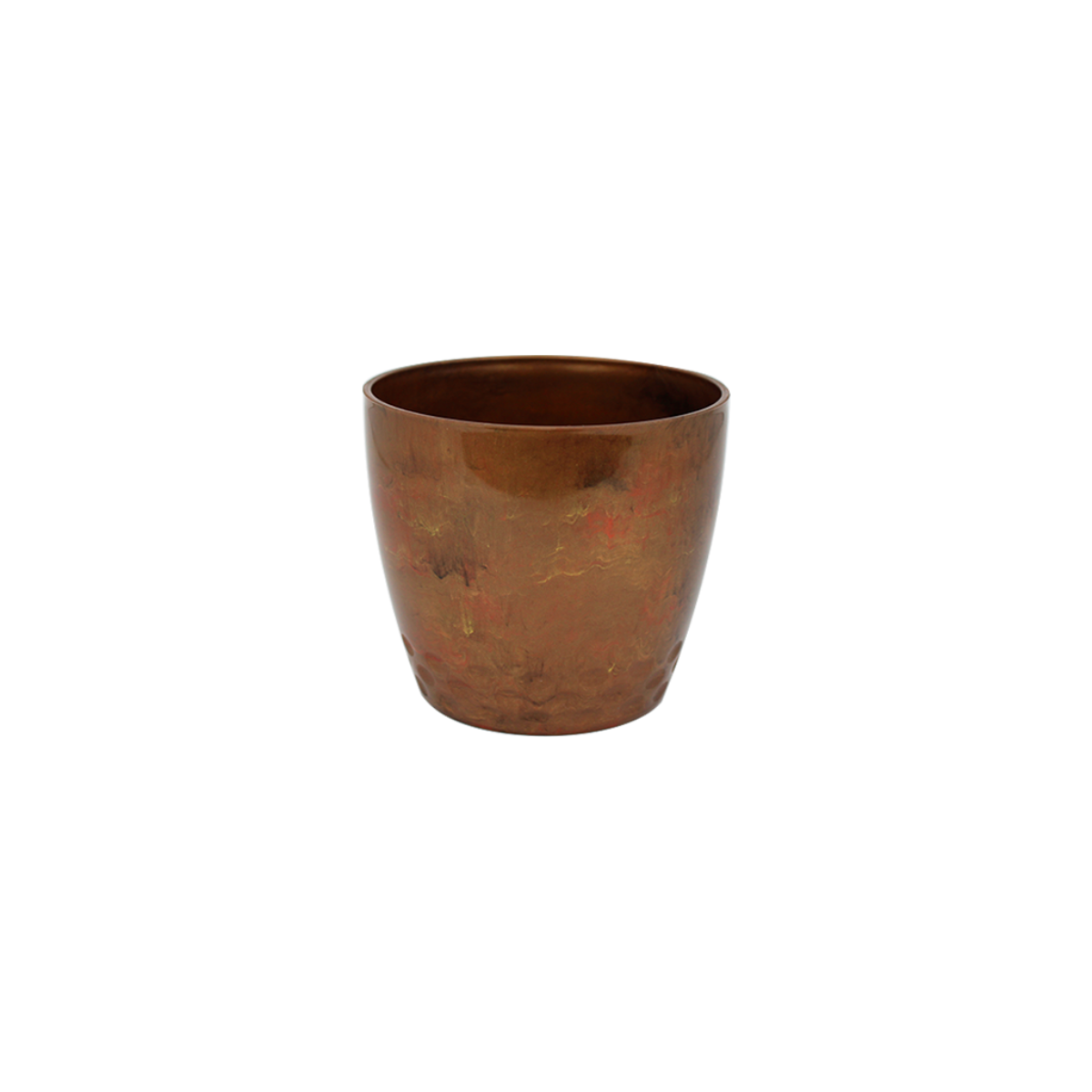 Vaso Cachepo Diamond N1 Dourado - 10,5 x 9,5cm - 700ML