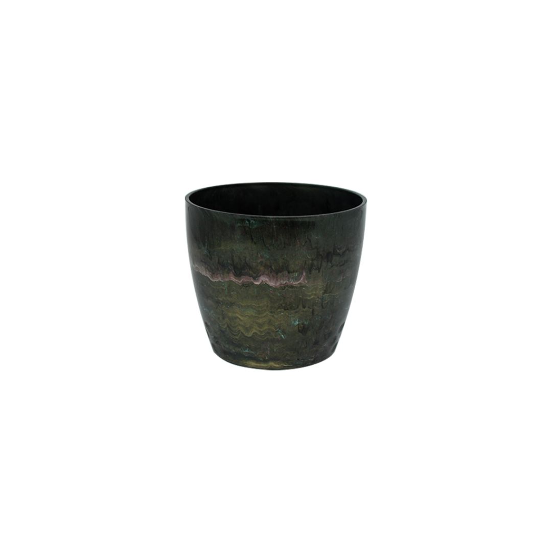 Vaso Cachepo Diamond N1 - Grafite 10,5 x 9,5cm - 700ML